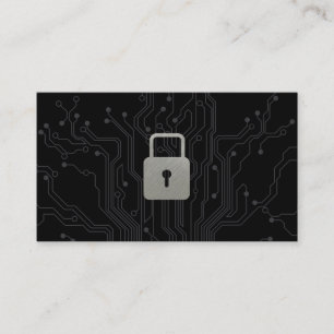 Padlock Kretskort II Visitkort