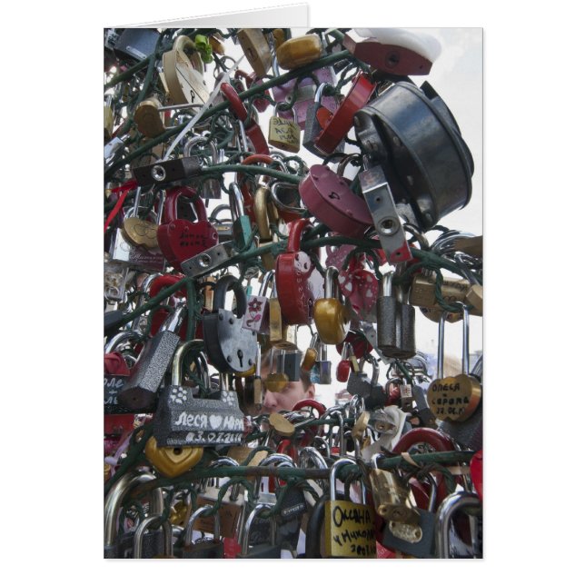 Padlocks Hälsningskort (Framsidan)
