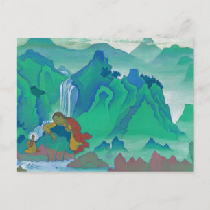 Padma Sambhava, 1924 av Nicholas Roerich Vykort