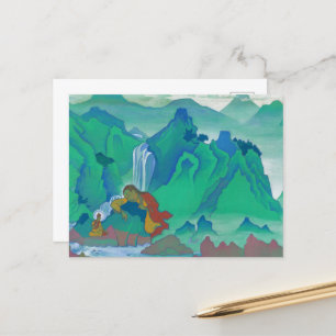 Padma Sambhava från Nicholas Roerich Helg Vykort