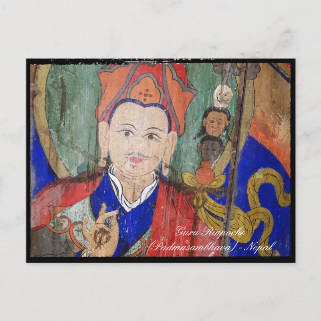 Padmasambhava, Guru från Tibet - Himalayas vykort (Framsida)