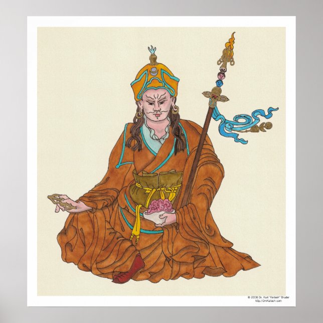 Padmasambhava (Guru Rinpoche) Poster (Framsidan)