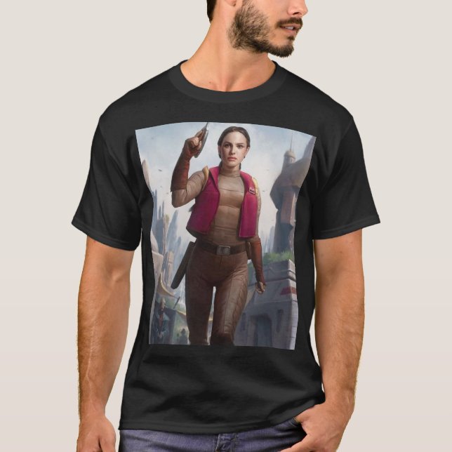 Padmé Amidala – Queen & Senator of Naboo T Shirt (Framsida)