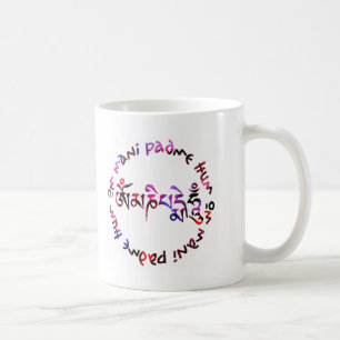 Padmemummel för Om mani Kaffemugg