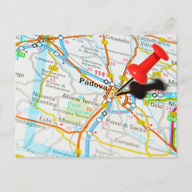 Padova, Italien Vykort (Framsida)