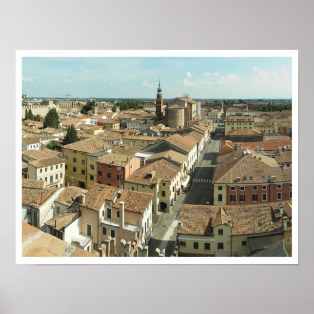 Padova Skyline Poster (Framsidan)