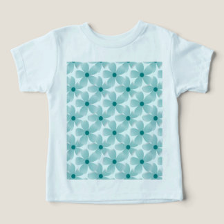 Padrão floral verde. t shirt