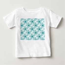Padrão floral verde. t shirt