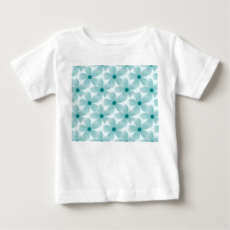Padrão floral verde. t shirt