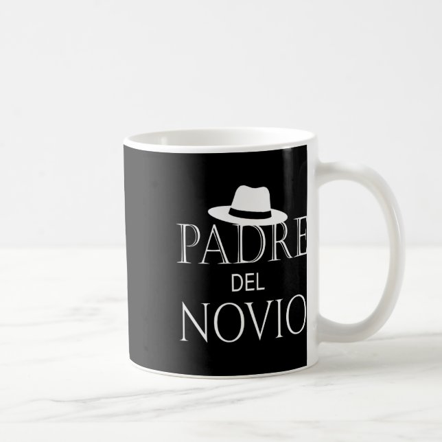 Padre Del Novio spansk brudgummens far bröllop Kaffemugg (Höger)