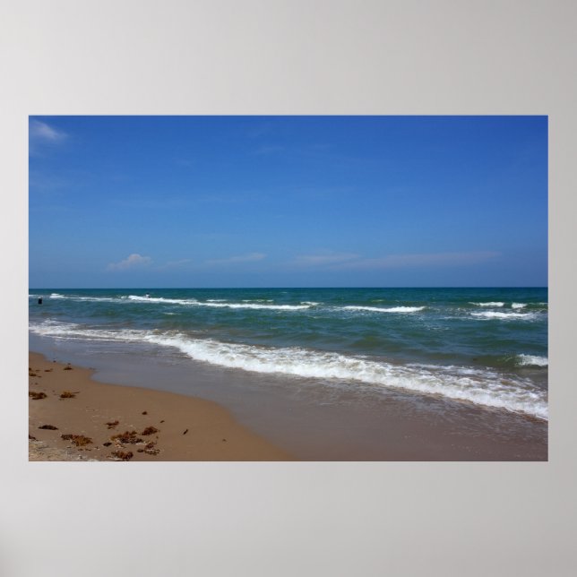 Padre Island Beach Poster (Framsidan)