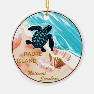 Padre Island Julgransprydnad Keramik