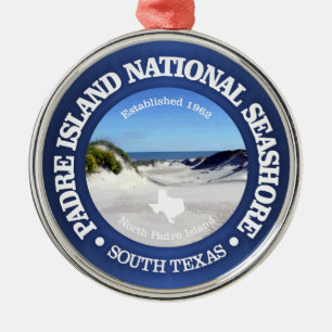 Padre Island Julgransprydnad Metall