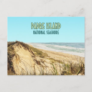 Padre Island National Seashore Texas Vykort