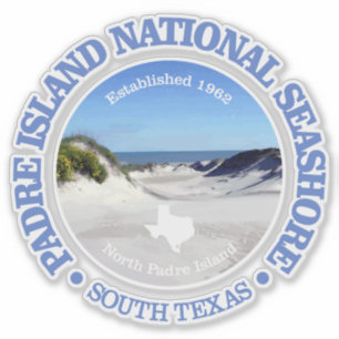 Padre Island NS Klistermärken