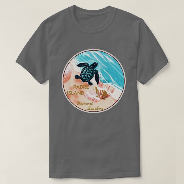 Padre Island T Shirt (Design framsida)