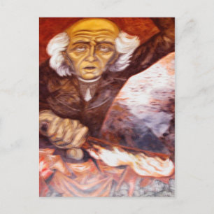 "Padre Miguel Hidalgo" Jose Clemente Orozco Vykort