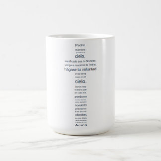 Padre nuestro en forma de Cruz Kaffemugg