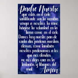 Padre Nuestro (Lord's Prayer på spanska) Poster