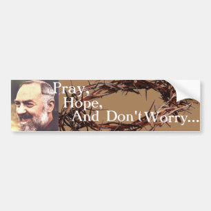 Padre Pio bildekal