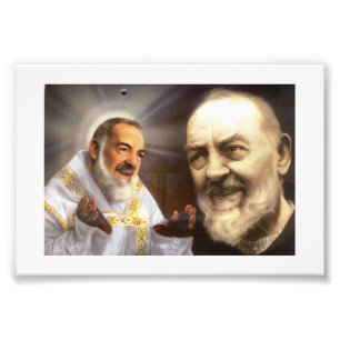 Padre Pio Fototryck