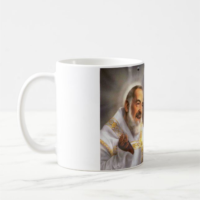 Padre Pio Kaffemugg (Vänster)