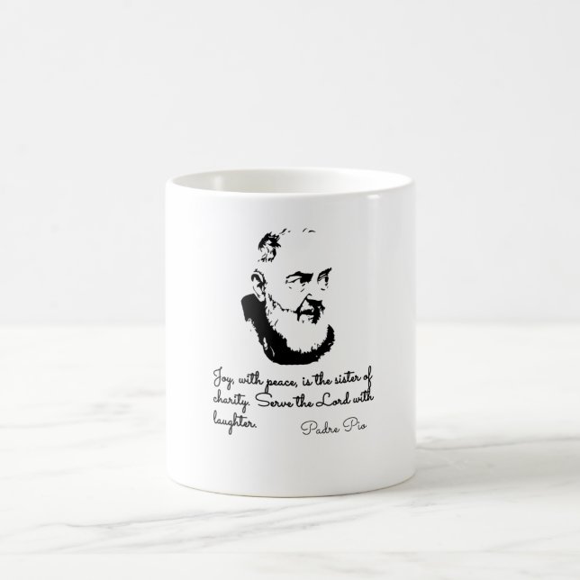 Padre Pio Kaffemugg (Center)