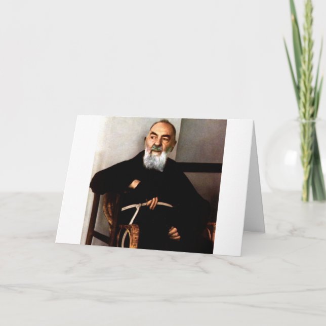 Padre Pio Kort (Framsida)