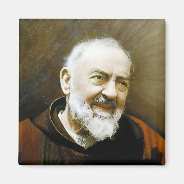 Padre Pio, kyla Magnet (Framsidan)