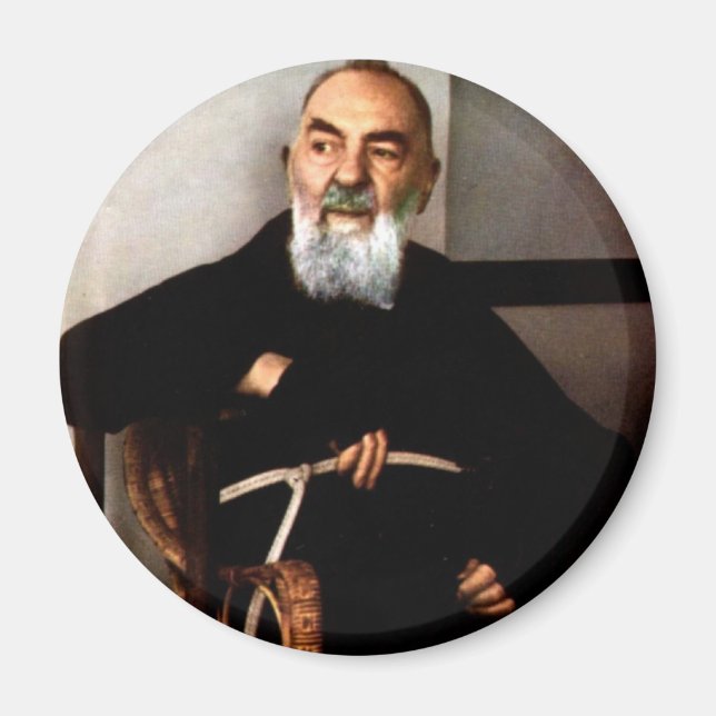 Padre Pio Magnet (Framsidan)