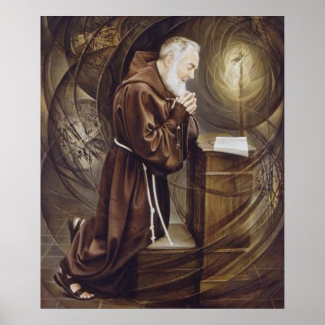 Padre Pio Poster (Framsidan)