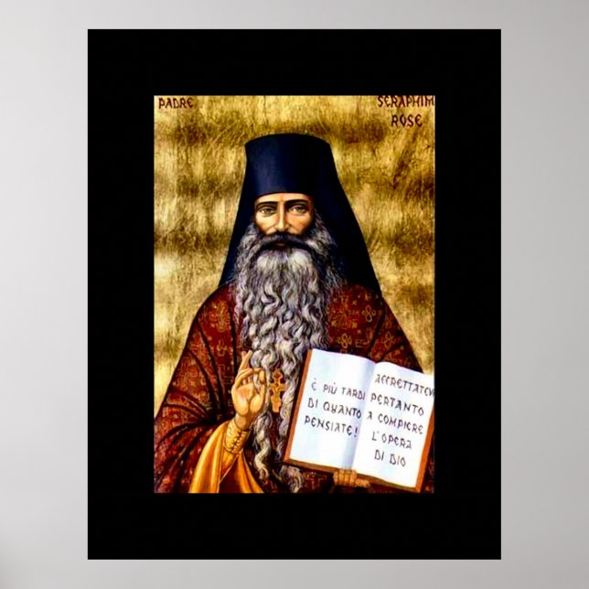Padre Seraphim Ro Art nouveau Poster (Framsidan)