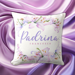 Padrina Lillies - Personlig Godmor Gift Kudde