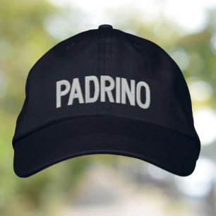 Padrino (gudfader), broderad hätta keps