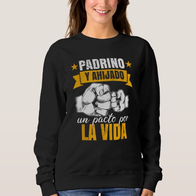 Padrino Y Ahijado T Shirt (Framsida)