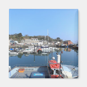 Padstow i Cornwall Magnet