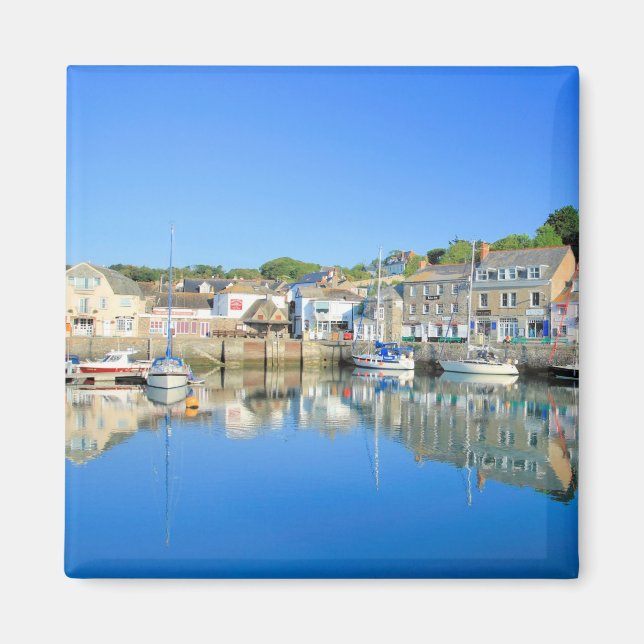 Padstow i Cornwall Magnet (Framsidan)