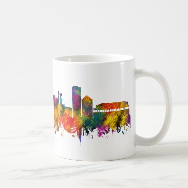 Padua Italien Siluett Kaffemugg (Höger)