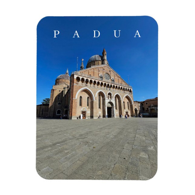 Padua Saint Anthony Basilica view-kylmagnet Magnet (Vertikal)