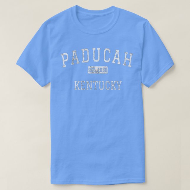 Paducah Kentucky KY Vintage T Shirt (Design framsida)