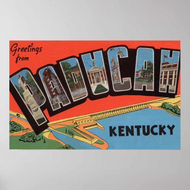 Paducah, Kentucky - Stora Brev Scenes Poster (Framsidan)