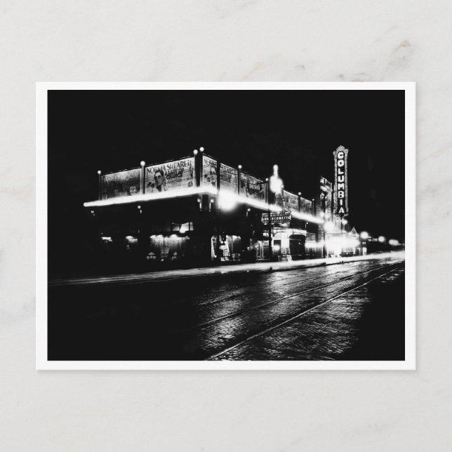 Paducahs teaterrad helg vykort (Framsida)