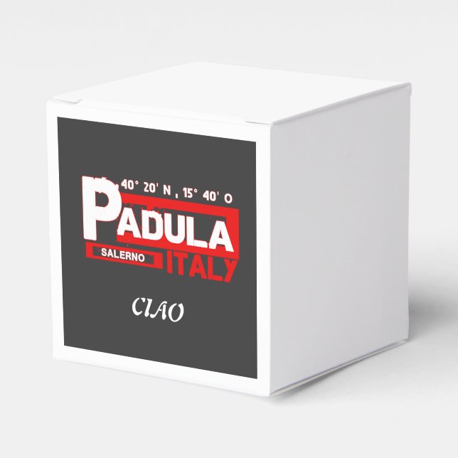Padula Italien Salerno  Presentaskar (Framsidan Sidan)