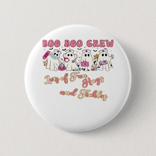 Paediactric Nurse Roligt Halloween Design Essentia Knapp (Framsida)