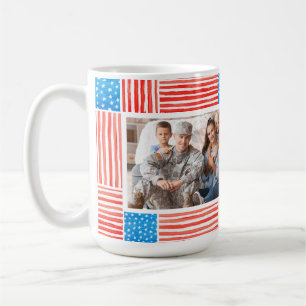 Paediatric Independence Anpassningsbar American Fl Kaffemugg