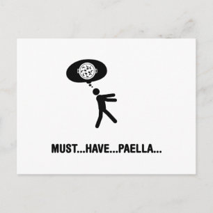 Paella Älskare Vykort