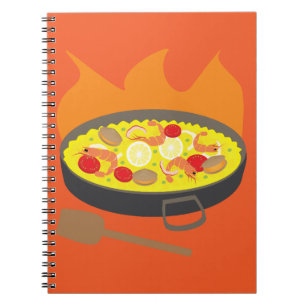 Paella Anteckningsbok