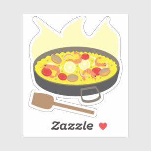 Paella Klistermärken