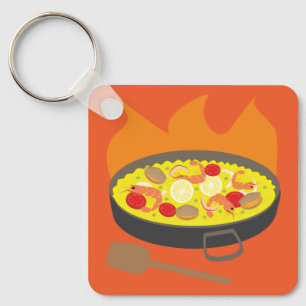 Paella Nyckelring