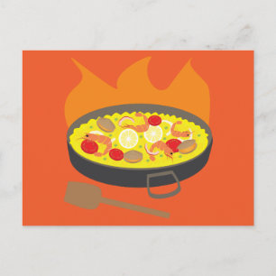 Paella Vykort